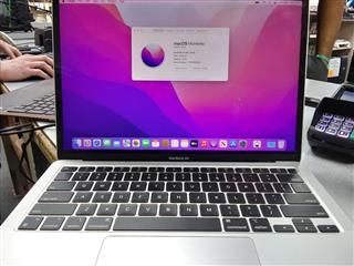 APPLE MACBOOK AIR A2337, MAC OS 12.0, MONTEREY,8 GB  APPLE M1 PROCESSOR,  256GB